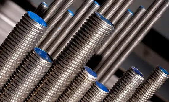 Threaded reinforcing steel bars