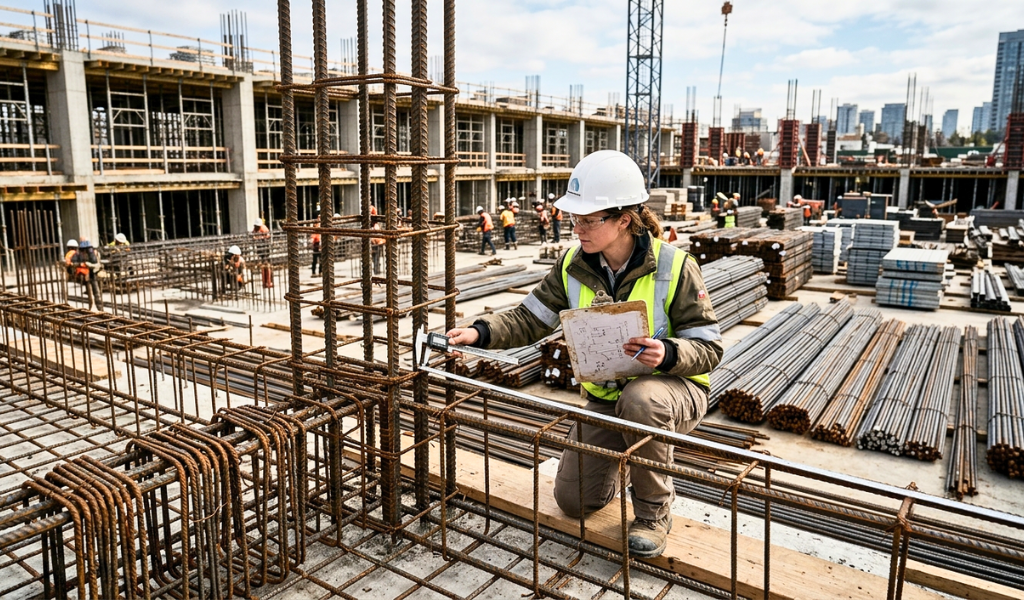 How to Calculate Rebar Quantity for a Construction Project?